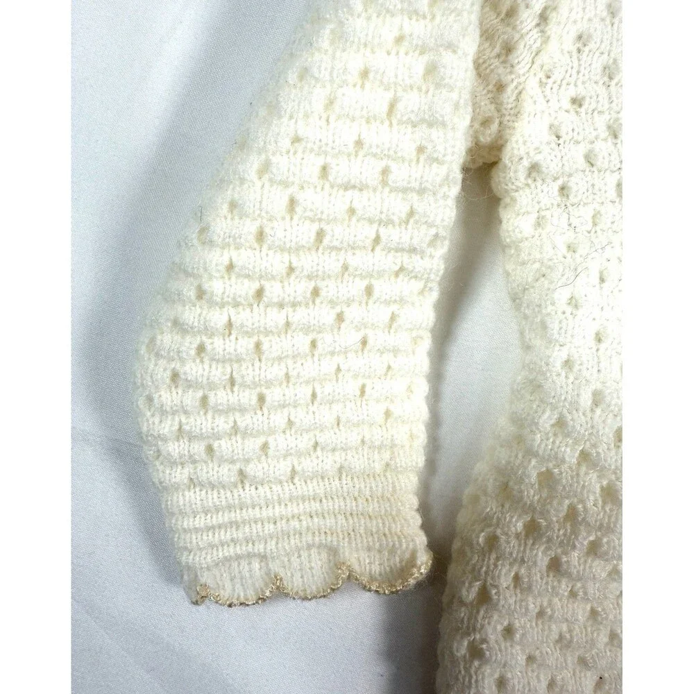 VINTAGE SEARS Unisex Winnie The Pooh‎ Knit Hooded Sweater Newborn